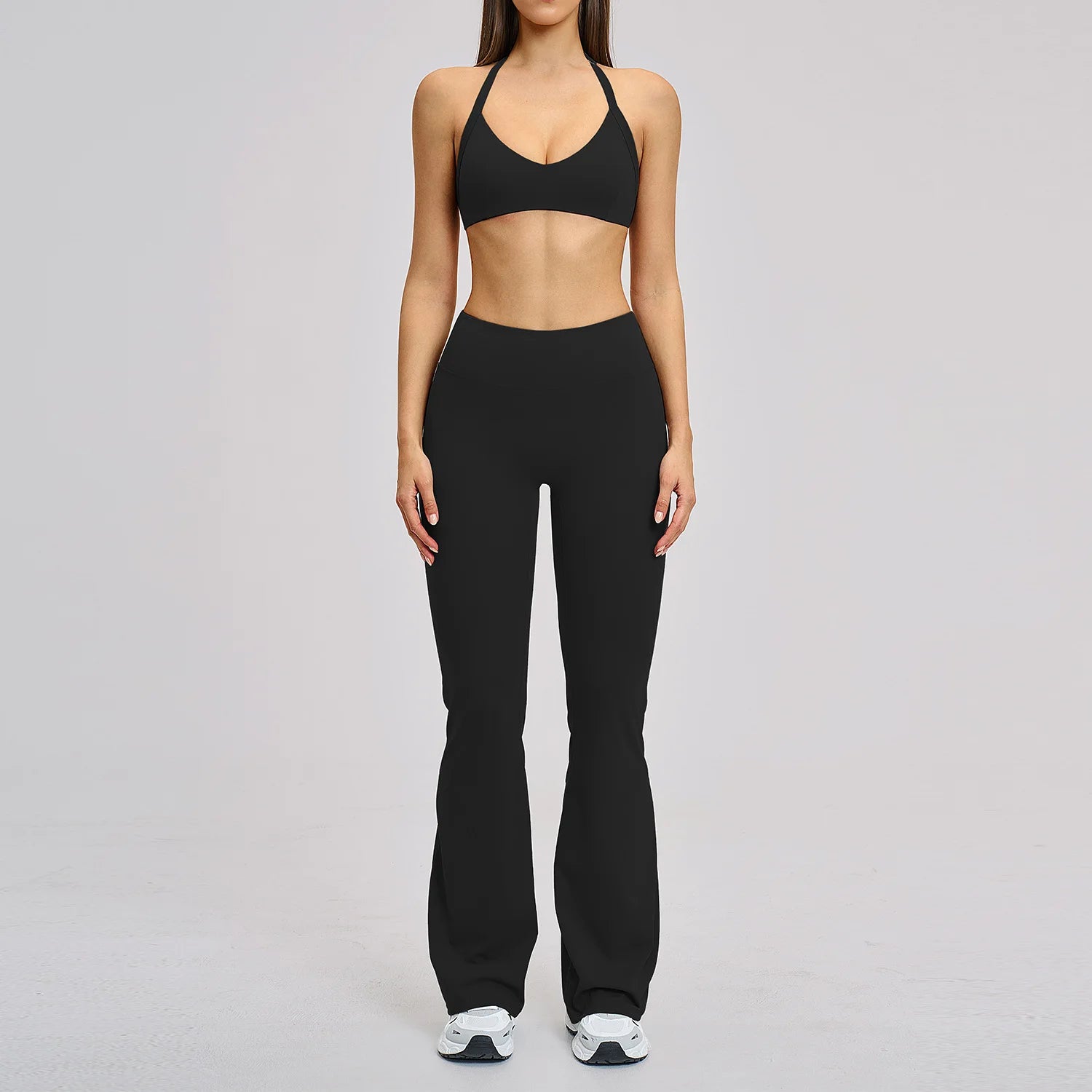 2PCS Women Tracksuit Seamless Yoga Set Workout Outfits Sportswear Gym Clothing High Waist Leggings Fitness Clothes Sports Suits