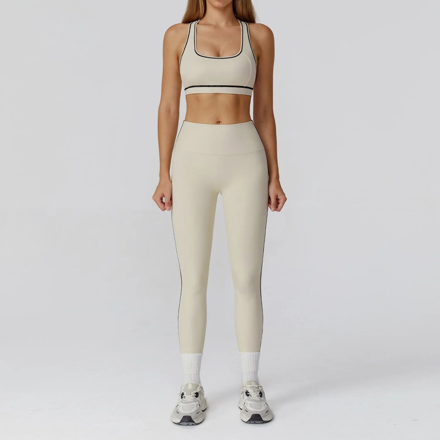 Women Clothes Sports Outfits Yoga Set 2/3PCS Fitness Tracksuit Gym Legging Workout Long Sleeved Female Bra Yoga Suit Sportswear