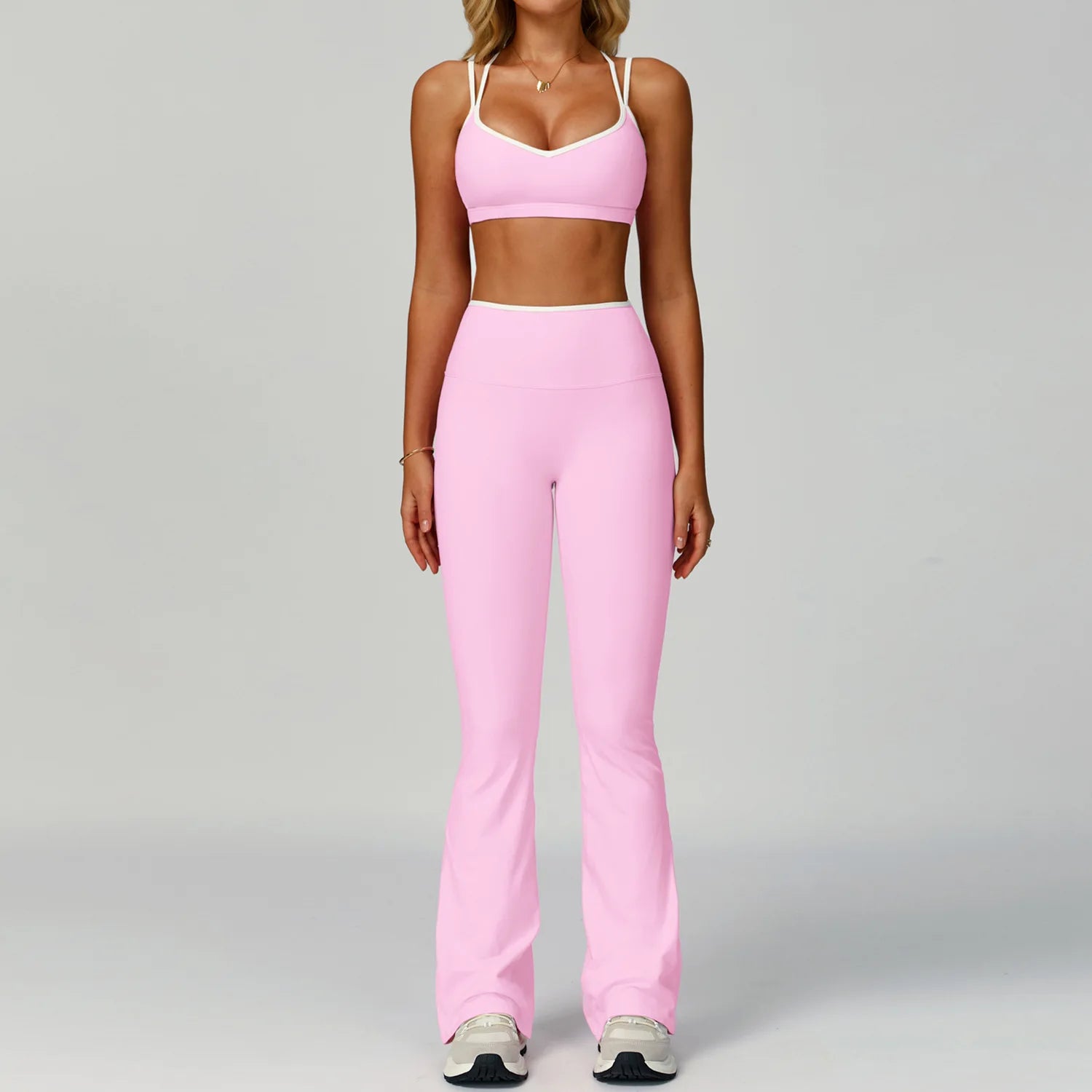 Fitness Suit Sports Set Women Tracksuit 2 Pieces Yoga Outfits Sportswear Gym Legging Sports Underwear Workout Clothes Woman Set