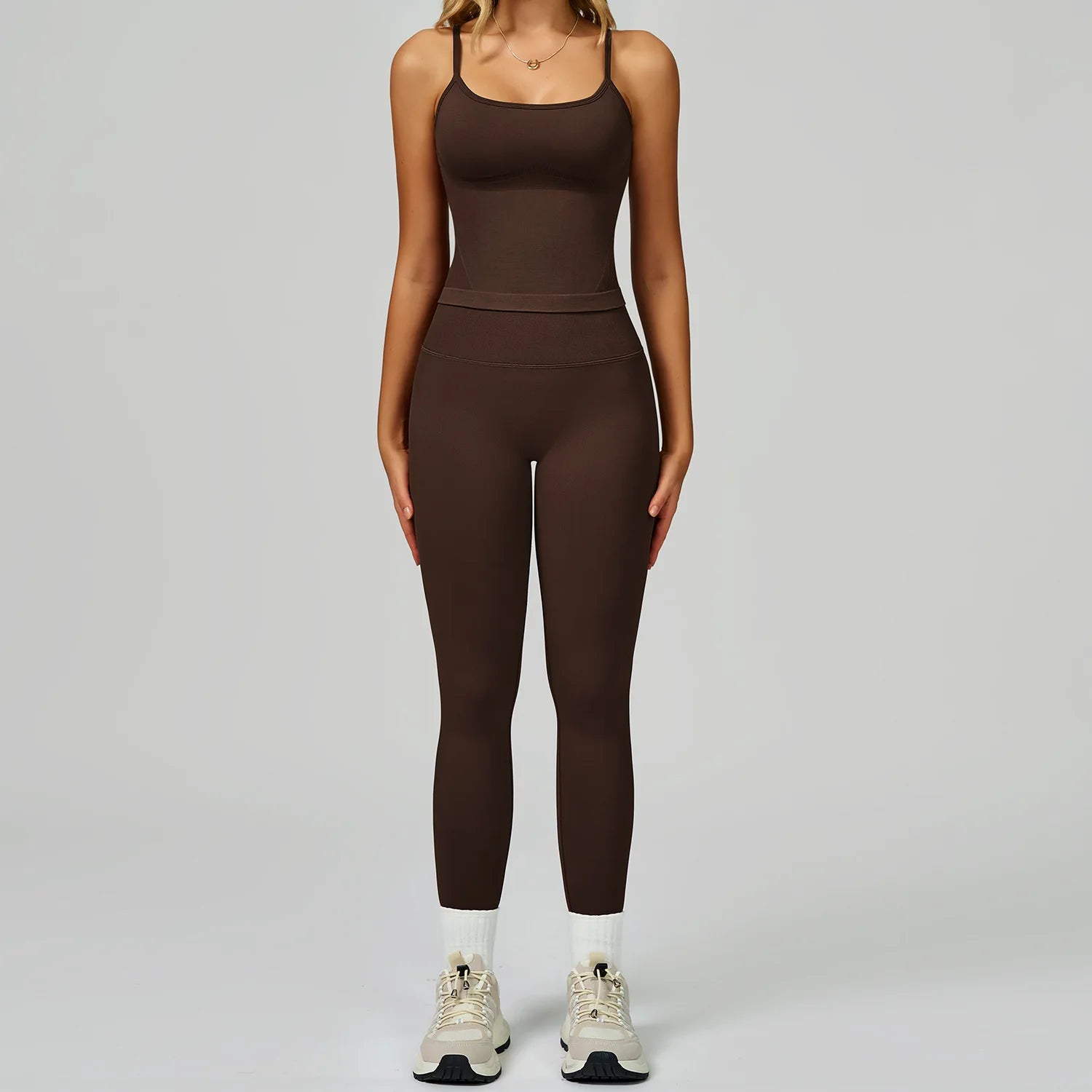 Seamless Sportswear For Women Tracksuits Yoga Set 2PCS Gym Workout Clothes Fitness Outfits Sports Bra Leggings Athletic Wear