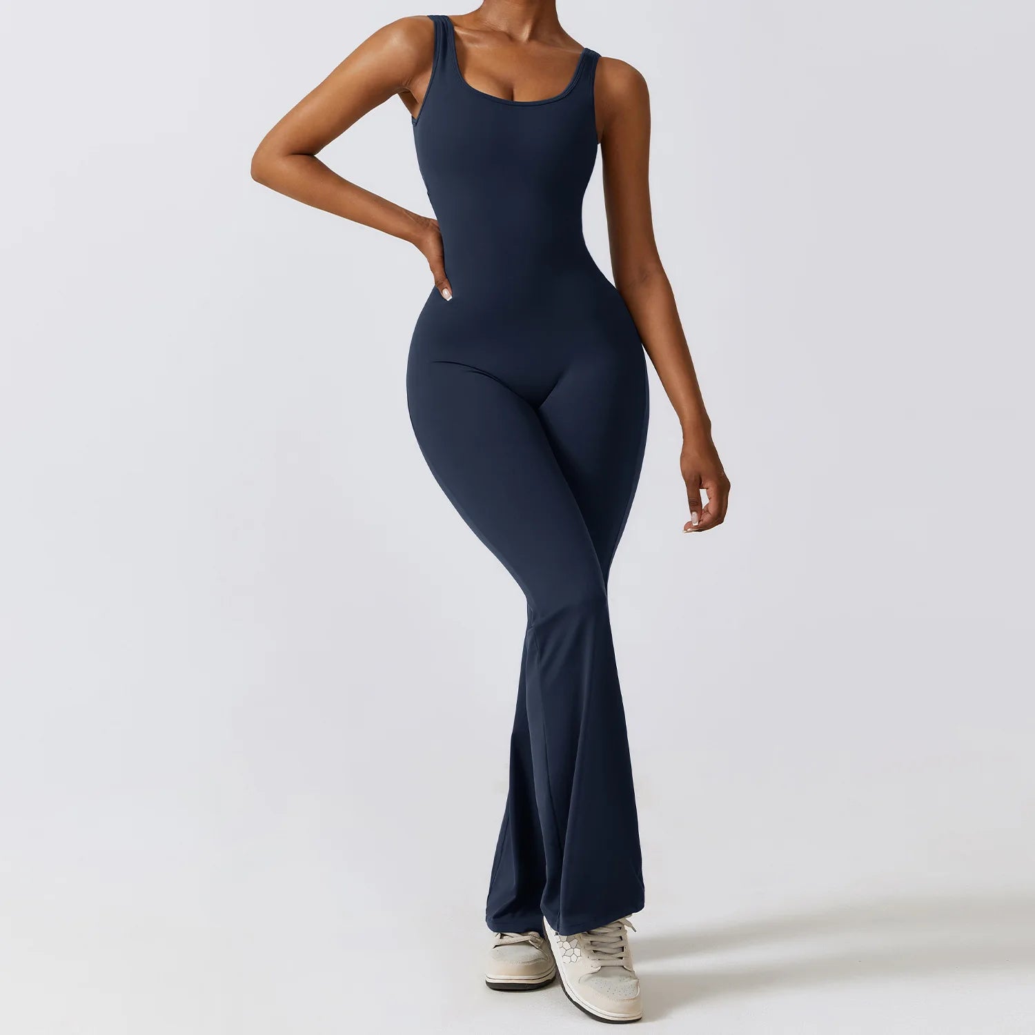Gym Jumpsuit Women's Fitness Suit Yoga Sets Sports Overalls Woman Tracksuit Yoga Clothing Workout Sportswear Sexy Back V Rompers