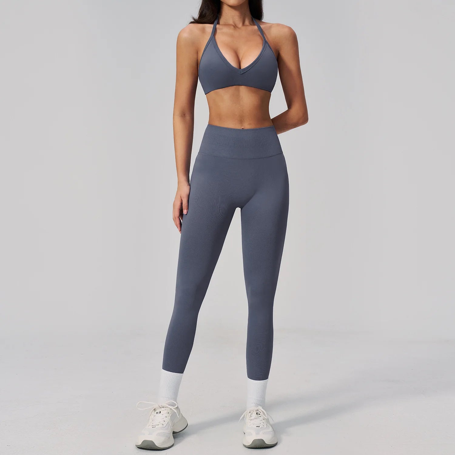 Seamless 2PCS Yoga Clothes Women's Tracksuit Athletic Wear Pilates Fitness Set Gym Workout Sets Push Up Sports Bra Leggings Suit