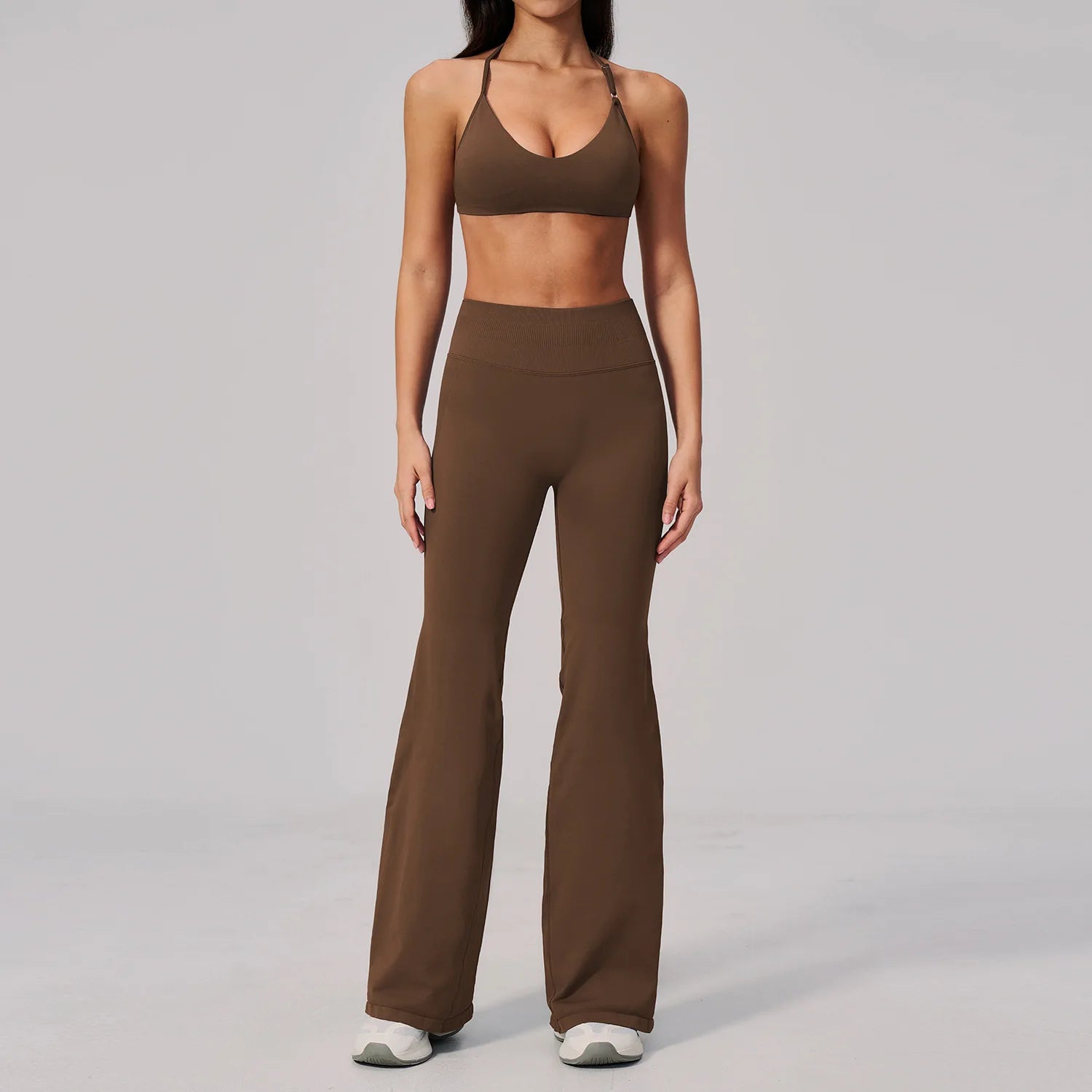 Seamless Yoga Set 2PCS Women's Tracksuit Workout Athletic Wear Sportswear Gym Clothing High Waist Leggings Fitness Sports Suits