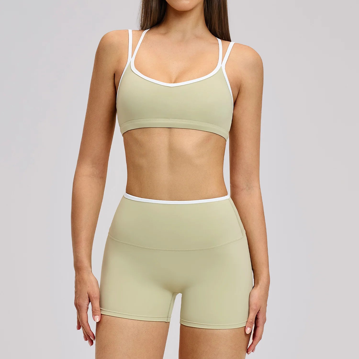 Fitness Suit Sports Set Women Tracksuit 2 Pieces Yoga Outfits Sportswear Gym Legging Sports Underwear Workout Clothes Woman Set