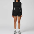 2PCS Yoga Suit Sports Set Gym Set Women Tracksuit Running Workout Clothes Female Long Sleeve Fitness Athletic Wear Yoga Clothing