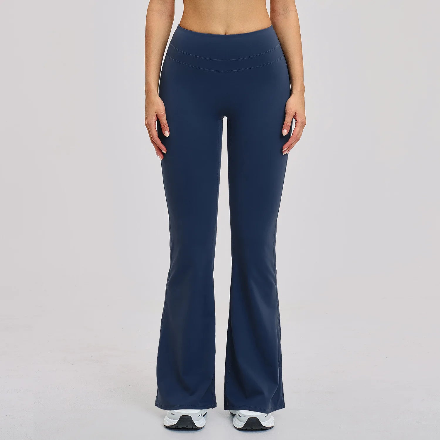 Women Sports Straight-leg Pants Without Embarrassment Wide-leg Pants Yoga Breathable Fitness Clothing Versatile Casual Pants