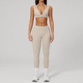 2PCS Sport Sets Women Tracksuit Gym Push Up Yoga Pants Gym Fitness Bras Workout High Waisted Leggings Outfits Tights Yoga Suit