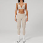 2PCS Sport Sets Women Tracksuit Gym Push Up Yoga Pants Gym Fitness Bras Workout High Waisted Leggings Outfits Tights Yoga Suit
