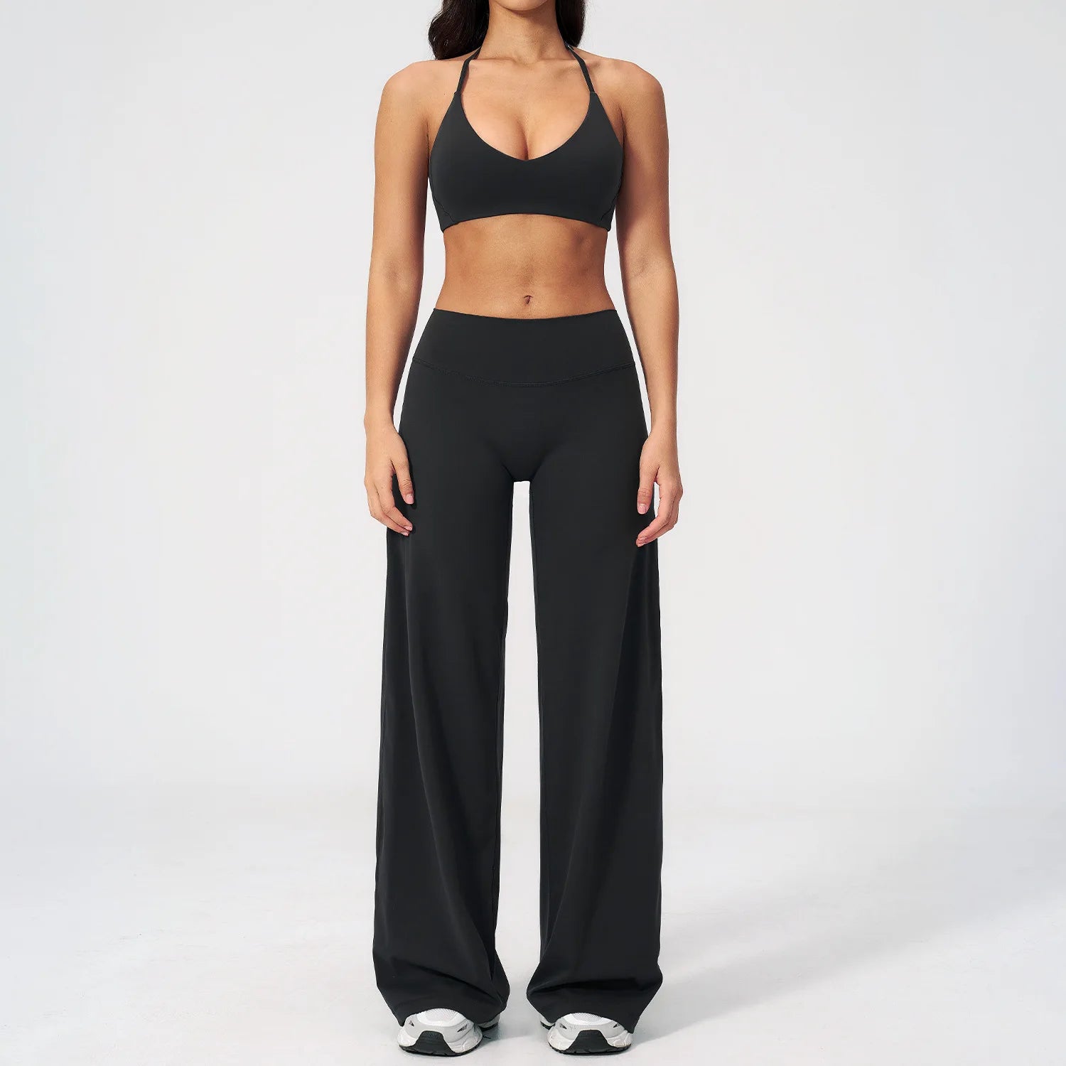 Yoga Set 2 Pieces Women Tracksuit Sportswear Running Workout Clothes Athletic Wear Gym Outfits Legging Fitness Bra Sports Suits
