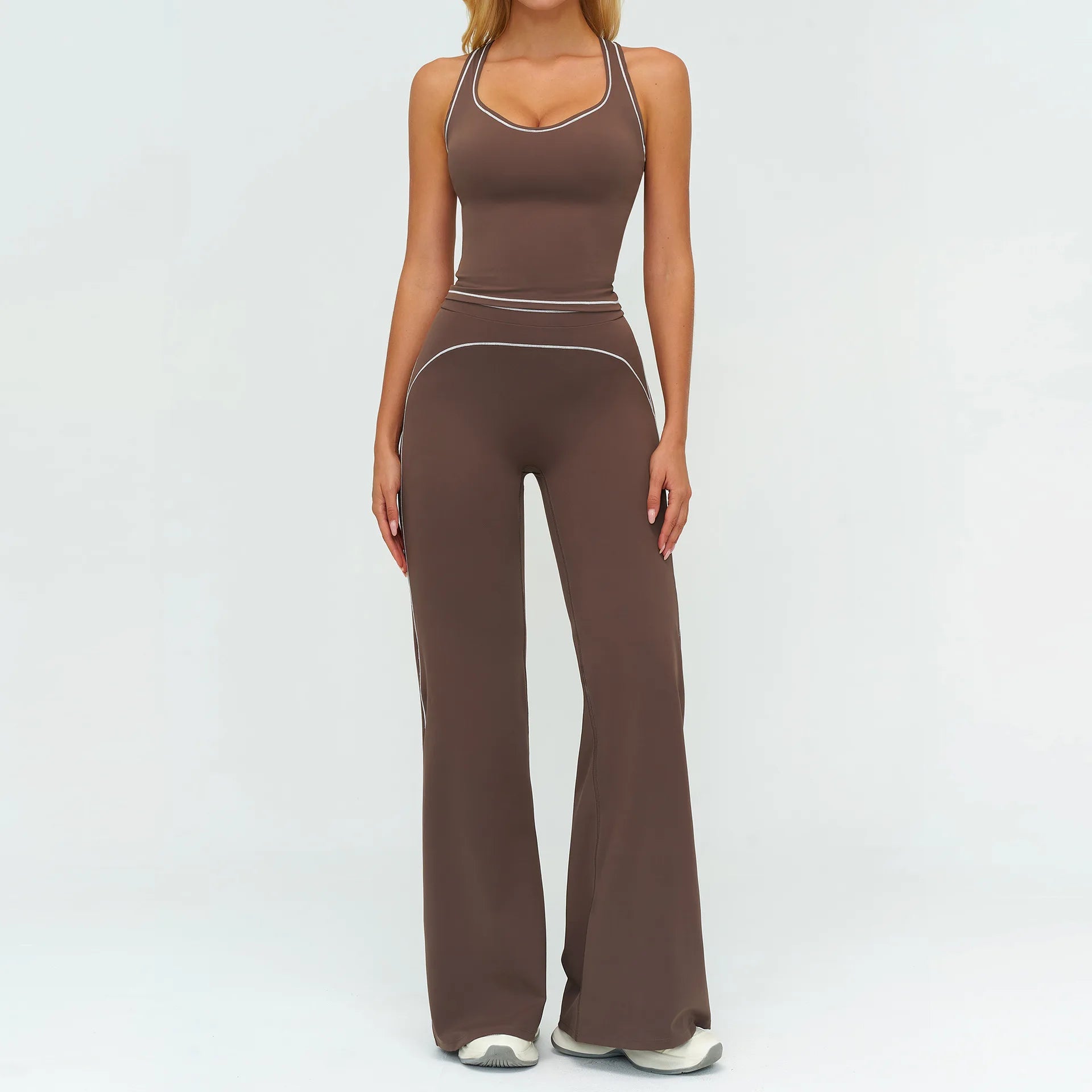 Yoga Suit 2PCS Sports Set Women Tracksuit Gym Outfits Running Workout Clothes Sportswear Sports Bra Athletic Wear Yoga Clothing