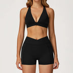 2PCS Yoga Set Gym Clothes Workout Sportswear Yoga Suits Women Tracksuits Fitness Outfits Sports Bra Gym Leggings Athletic Wear
