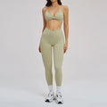 Yoga Clothes Women's Tracksuit Gym Outfits 2PCS Athletic Wear Fitness Suit Workout Push Up Clothes Sports Bra Leggings Suit