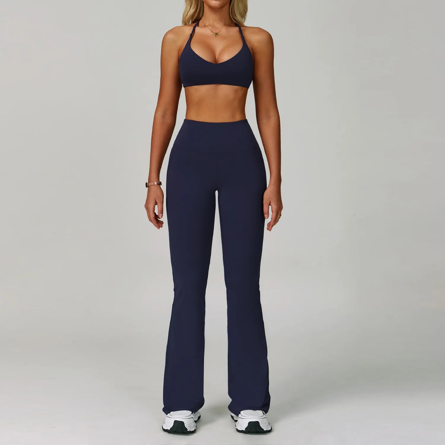 Women's Tracksuit 2 Piece Set Fitness Clothes Yoga Sets Sportswear Workout Bra High Waist Leggings Set Gym Clothing Sports Suits