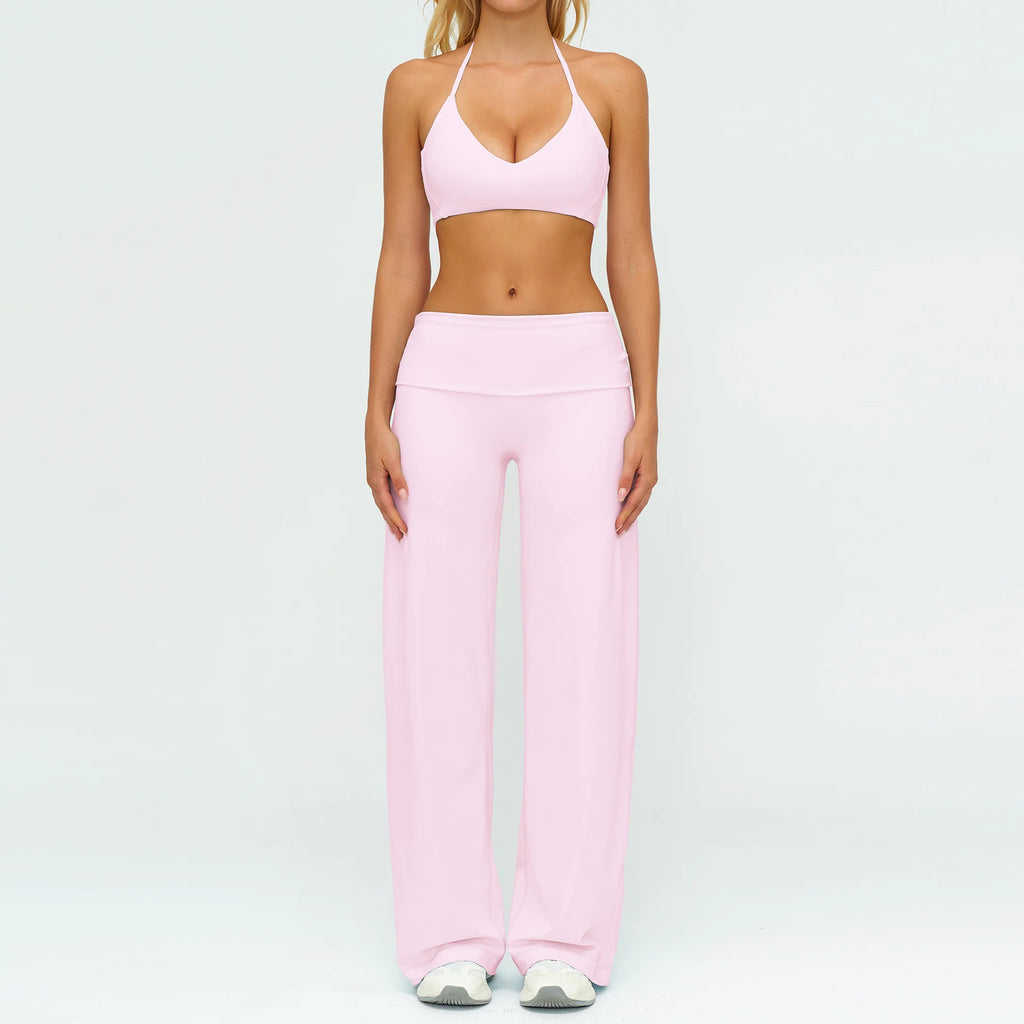 2 Pieces Yoga Set Women Tracksuit Workout Outfits Fitness Sportswear High Waist Leggings Sports Bra Athletic Wear Gym Clothes