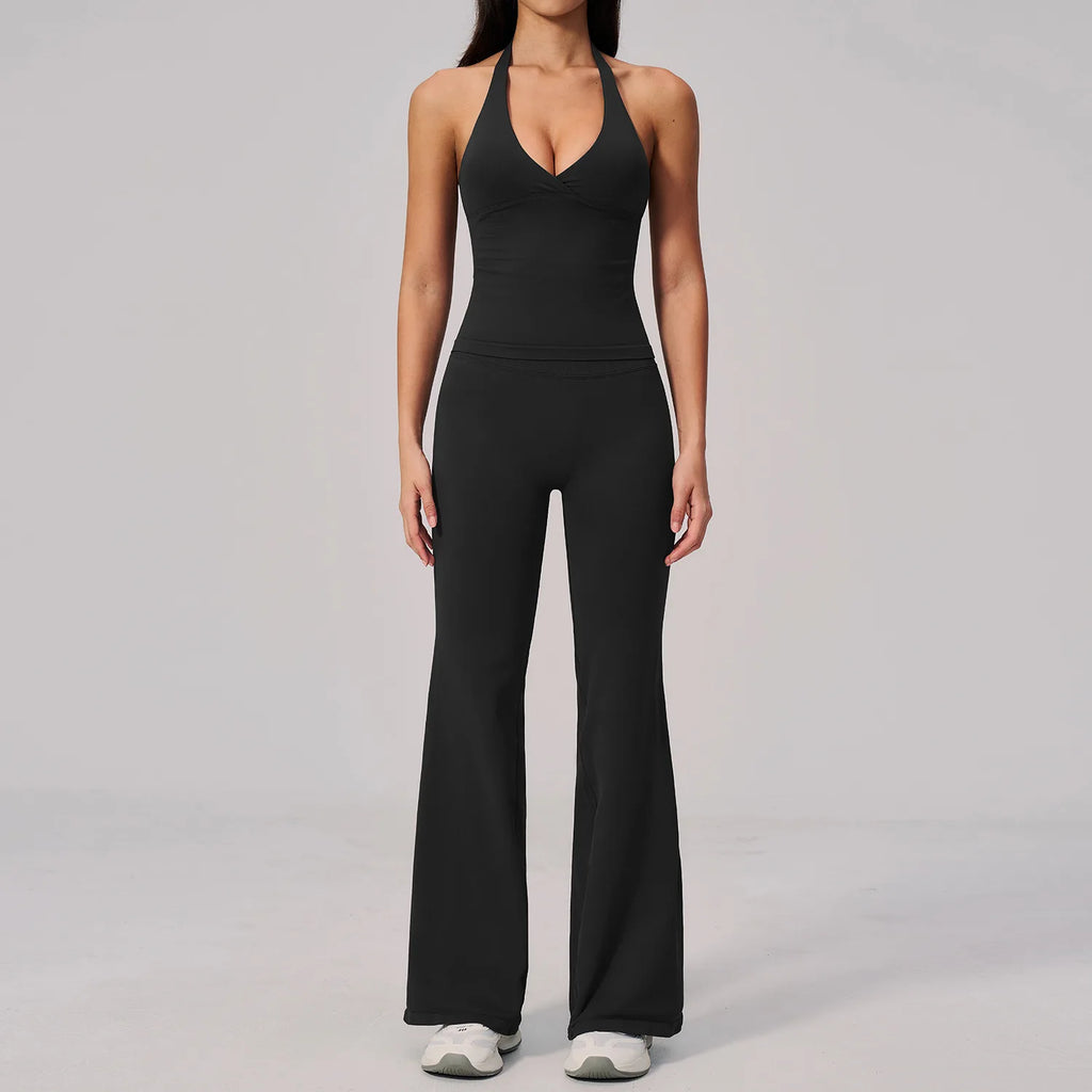 Seamless Yoga Set 2 Piece Yoga Clothes Women's Tracksuit Athletic Wear Fitness Suit Gym Sets Workout Push Up Sports Bra Leggings