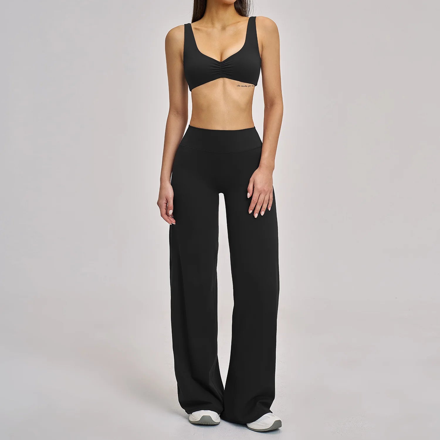 Yoga Suit 2/3PCS Sports Set Women Tracksuit Gym Set Running Workout Clothes Long Sleeve Sports Bra Athletic Wear Yoga Clothing