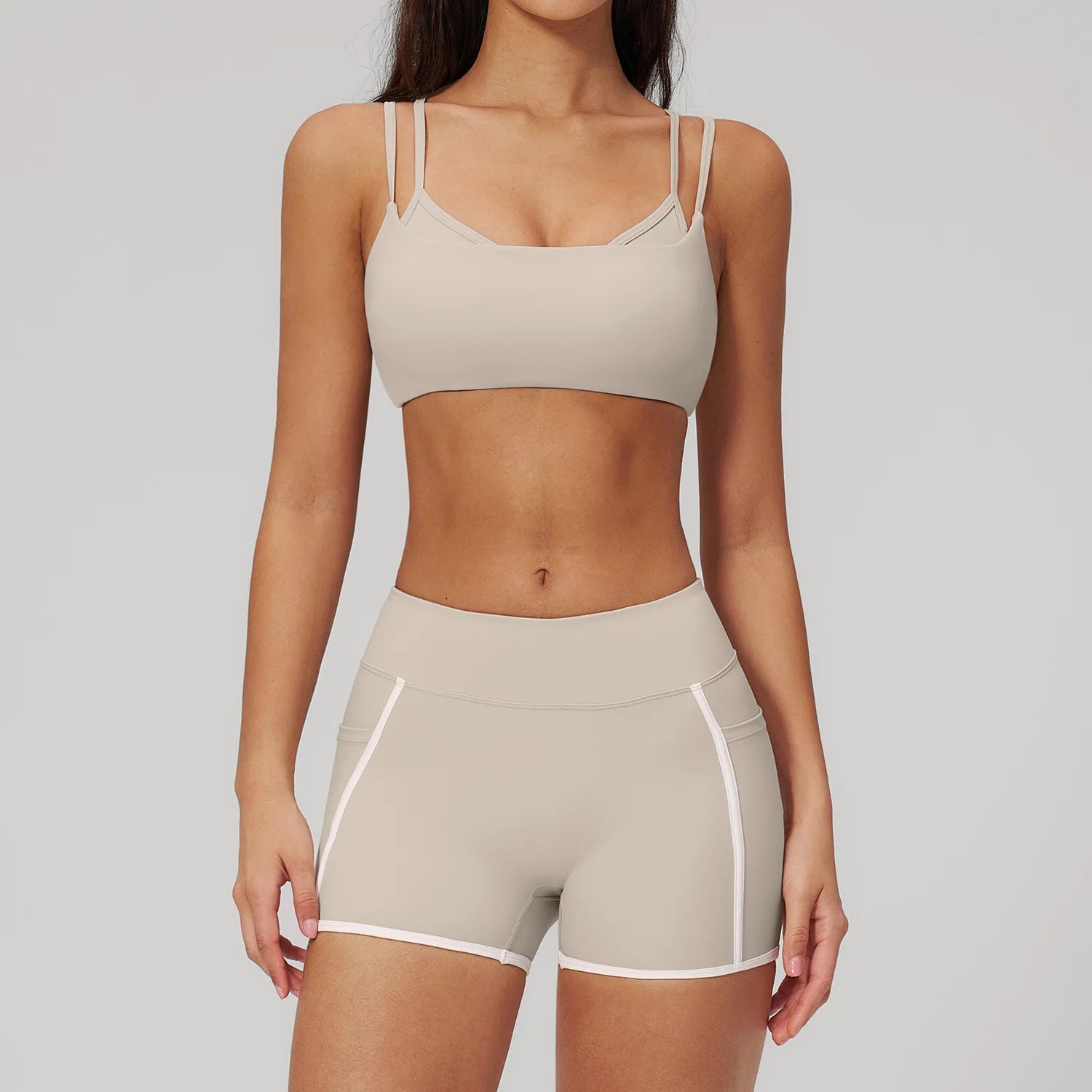 2pcs Yoga Set Women Outfits Sport Suit Gym Wear Workout Clothes Gym Tracksuit High Waist Legging Fitness Bra Set Sports Suits