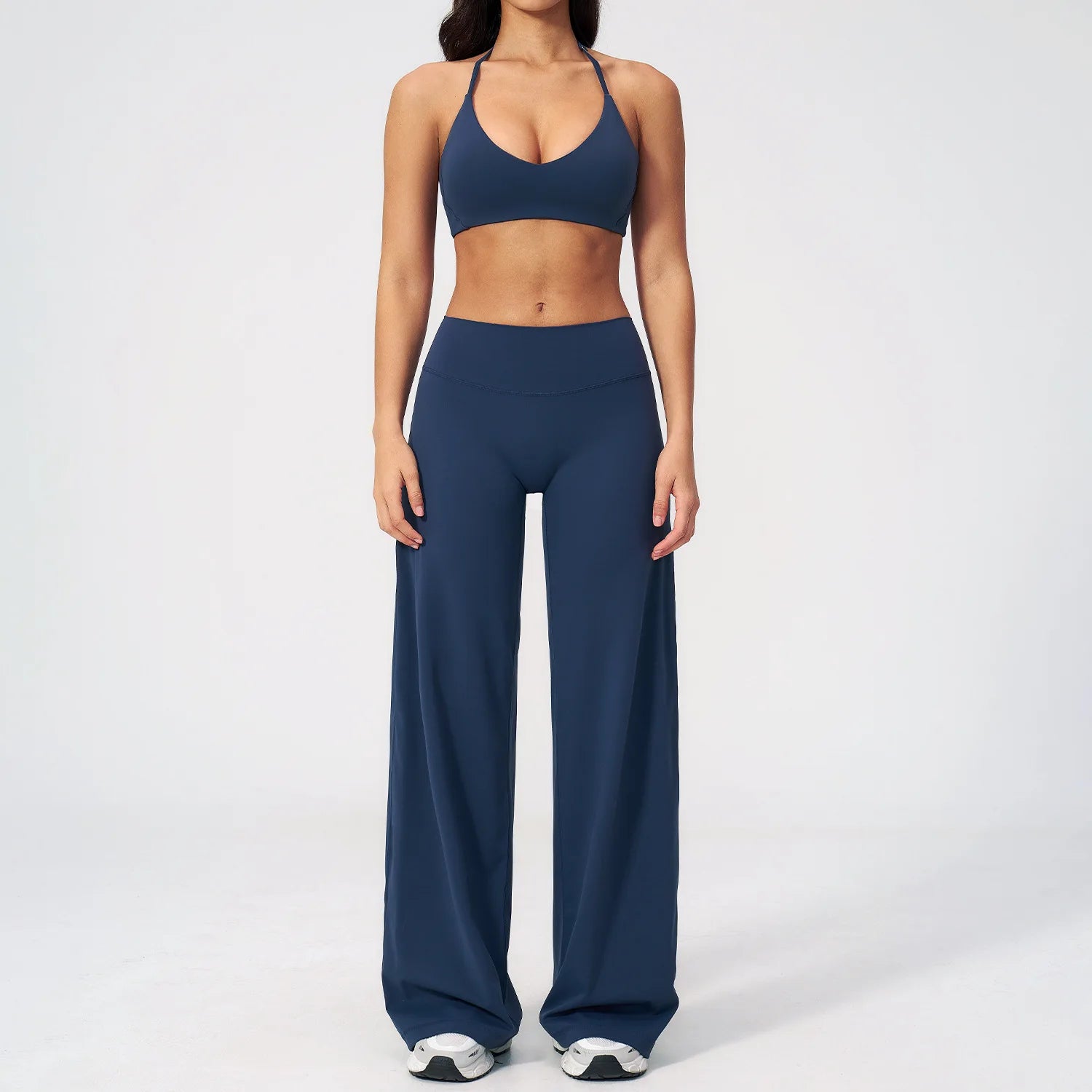Yoga Set 2 Pieces Women Tracksuit Sportswear Running Workout Clothes Athletic Wear Gym Outfits Legging Fitness Bra Sports Suits