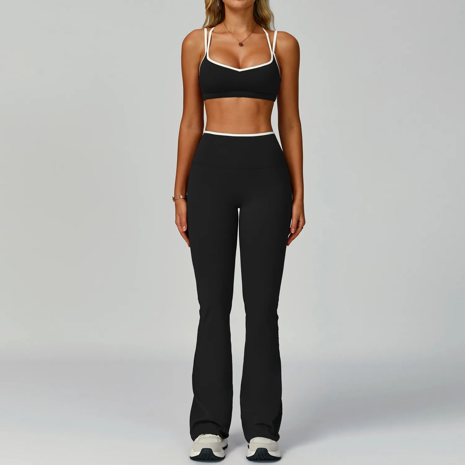 Fitness Suit Sports Set Women Tracksuit 2 Pieces Yoga Outfits Sportswear Gym Legging Sports Underwear Workout Clothes Woman Set