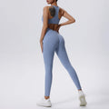 Zipper Yoga Set Women's Tracksuit Yoga Jumpsuits One Piece Workout Bodysuits Rompers Sportswear Gym Set Workout Clothes Women