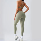 Yoga Suit Women Sports Set 2PCS Quick-Drying Gym Set Women Tracksuit Running Workout Short Sleeves Sports Shirt Yoga Clothing