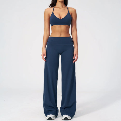2 Pieces Yoga Set Women Tracksuit Workout Outfits Fitness Sportswear High Waist Leggings Sports Bra Athletic Wear Gym Clothes