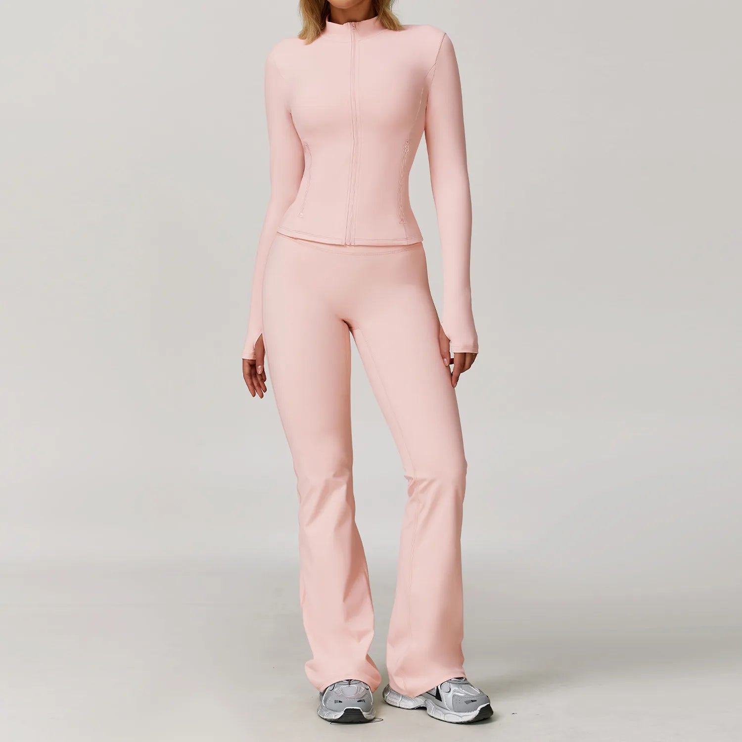 Yoga Suit 2/3PCS Women Tracksuit Sports Set Gym Set Running Workout Clothes Long Sleeve Sports Bra Athletic Wear Yoga Clothing