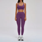 Yoga Suit 2/3PCS Sports Outfits Gym Set Women Tracksuit Running Workout Clothes Long Sleeve Sports Bra Sportswear Yoga Clothing