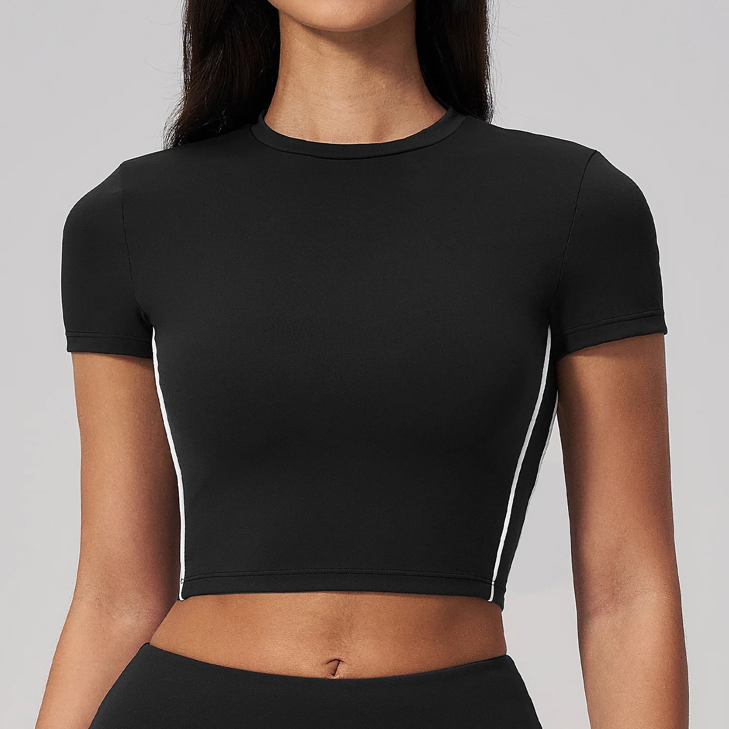 Summer Yoga Short Sleeves Women Yoga Top Tight Sport T Shirts Fitness Clothes Short Sleeve Yoga Shirt Gym Top Running Sport Top