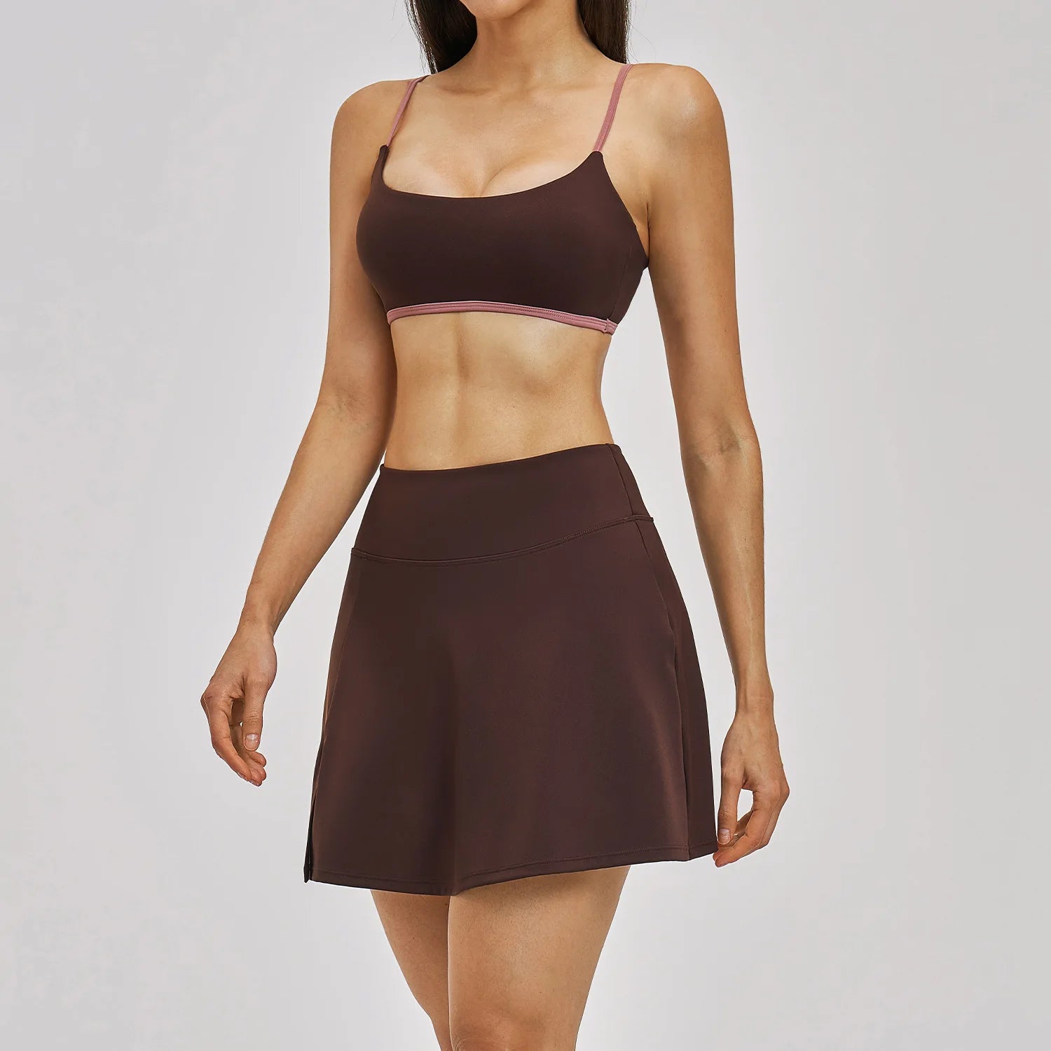 2 Pieces Yoga Set Women's Tracksuit Workout Sportswear Gym Clothing High Waist Leggings Fitness Bra Sports Suits Shorts Shorts