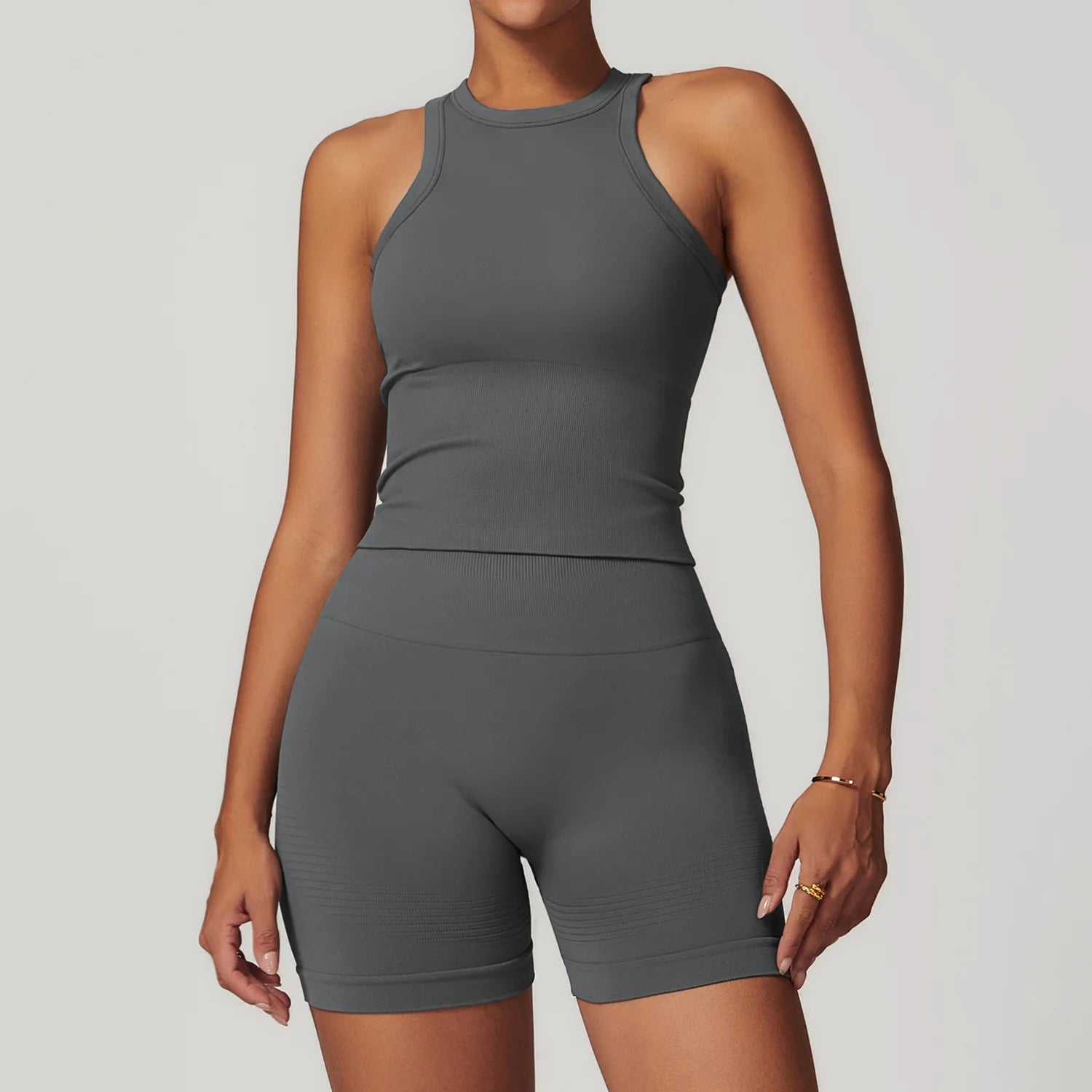 2/3/4PCS Yoga Set Seamless Gym Clothes Sportswear Yoga Suits For Women Fitness Long Sleeved Tracksuits Sports Bra Gym Leggings