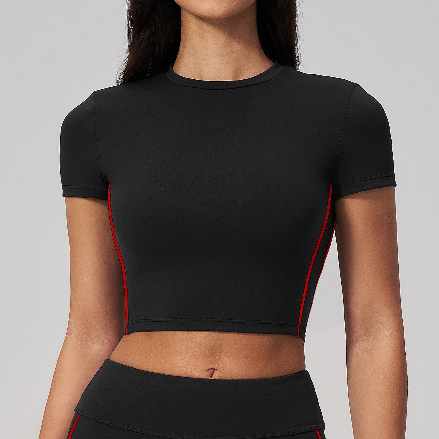 Summer Yoga Short Sleeves Women Yoga Top Tight Sport T Shirts Fitness Clothes Short Sleeve Yoga Shirt Gym Top Running Sport Top