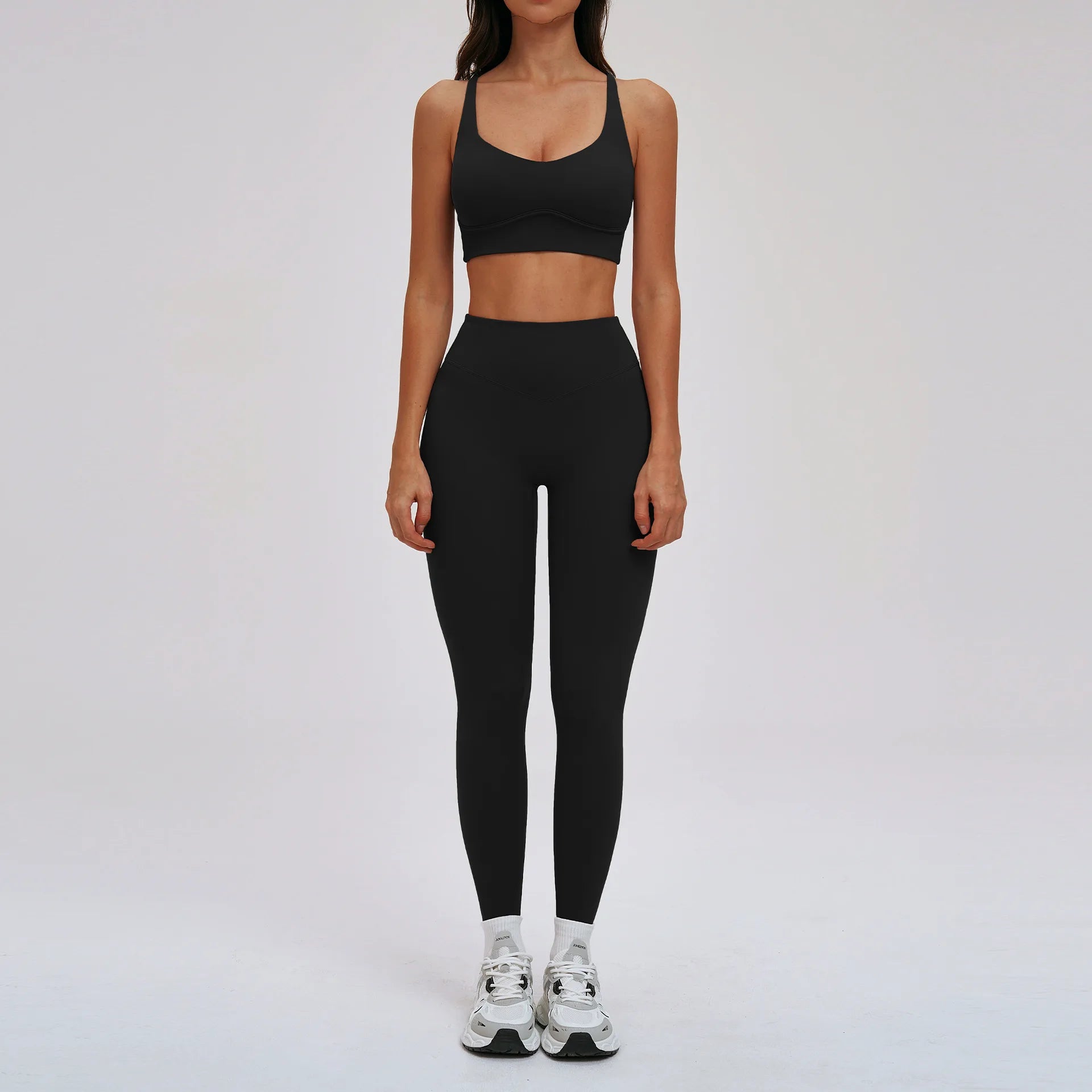 Yoga Suit 2/3PCS Sports Outfits Gym Set Women Tracksuit Running Workout Clothes Long Sleeve Sports Bra Sportswear Yoga Clothing