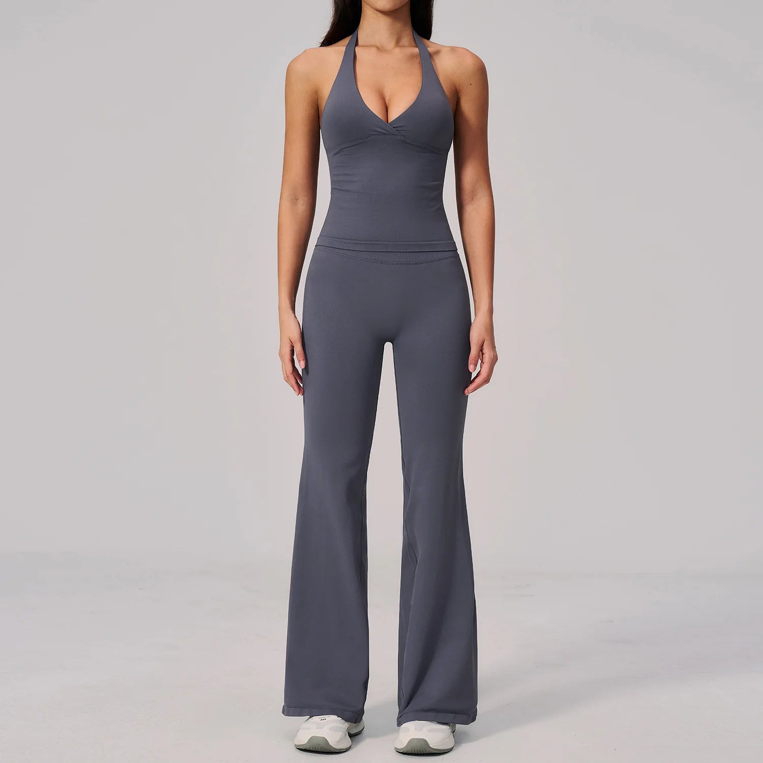 Seamless Yoga Set 2 Piece Yoga Clothes Women's Tracksuit Athletic Wear Fitness Suit Gym Sets Workout Push Up Sports Bra Leggings