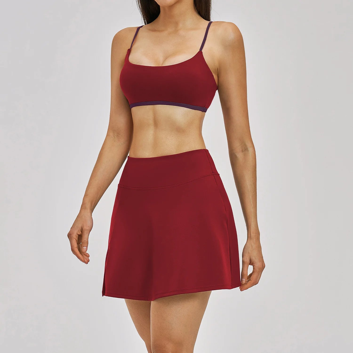 2 Pieces Yoga Set Women's Tracksuit Workout Sportswear Gym Clothing High Waist Leggings Fitness Bra Sports Suits Shorts Shorts