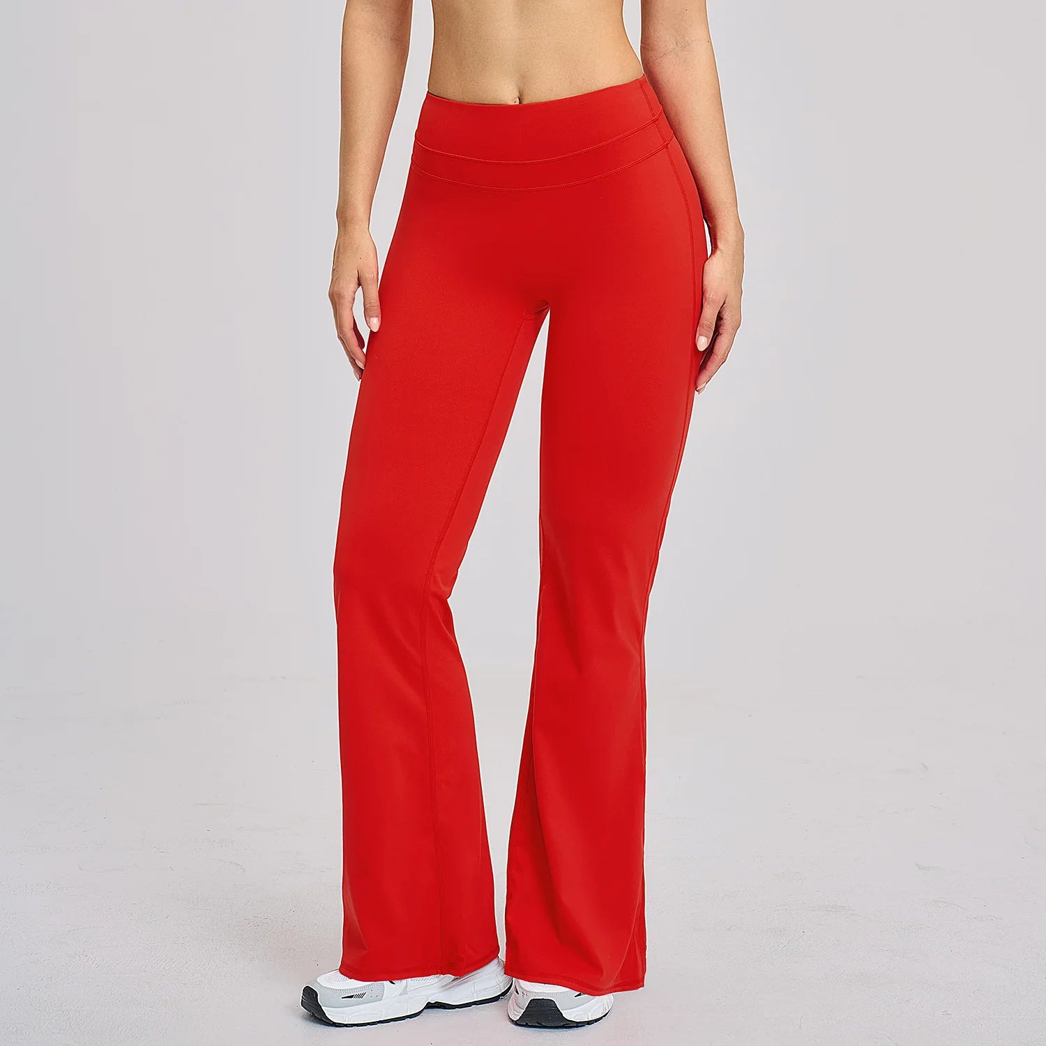 Women Sports Straight-leg Pants Without Embarrassment Wide-leg Pants Yoga Breathable Fitness Clothing Versatile Casual Pants