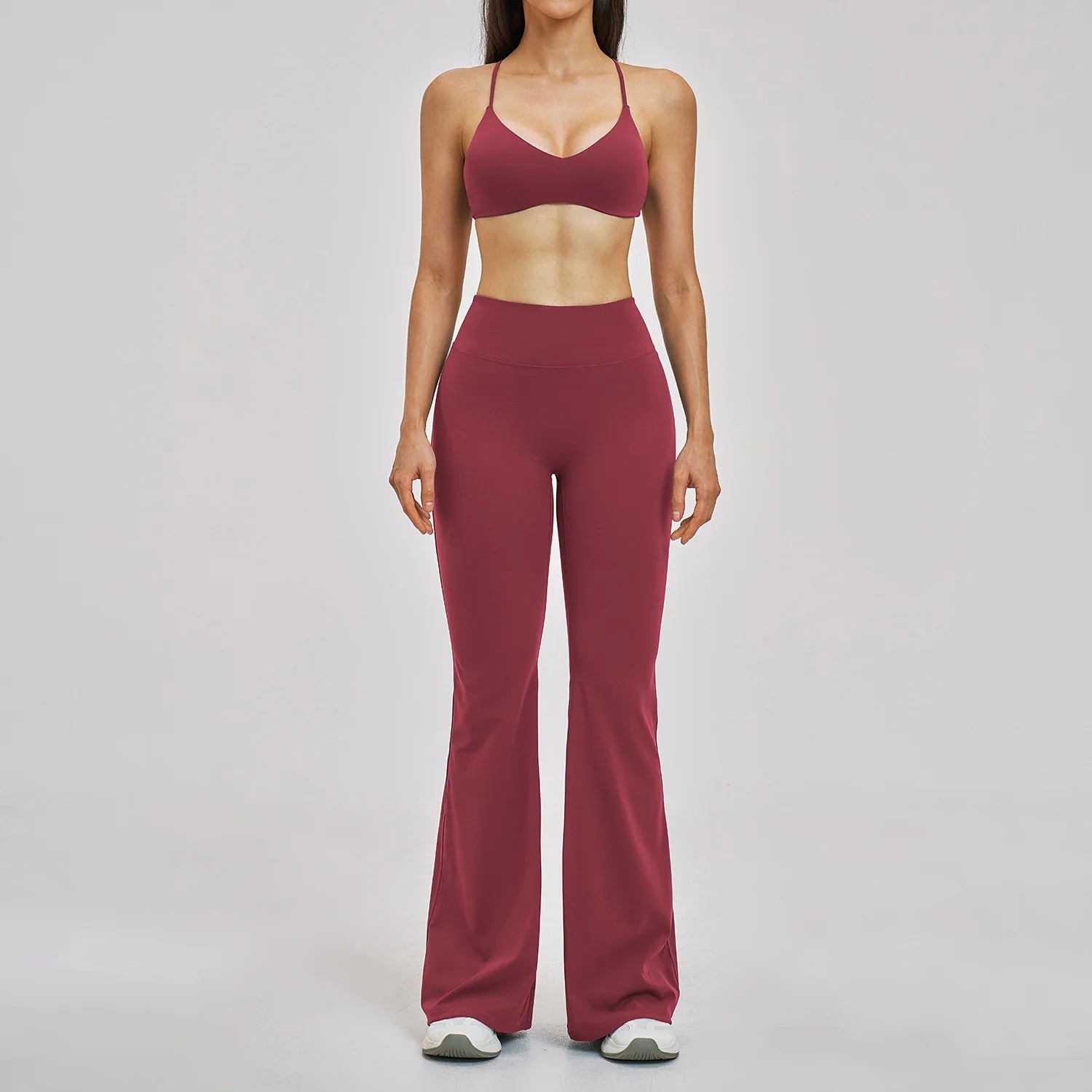2PCS Sport Set Women Gym Outfits Push Up Yoga Set Gym Sportswear Fitness Bra Workout High Waist Legging Sports Shorts Tight Suit
