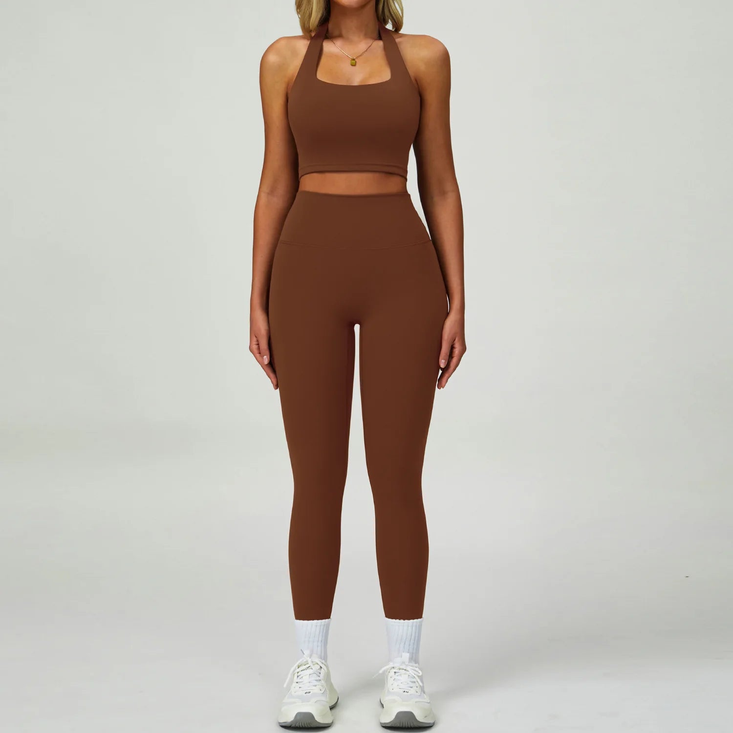 2PCS Yoga Suit Women Tracksuit Sports Set Quick-Drying Gym Set Women Set Running Workout Long Sleeve Sports Shirt Yoga Clothing