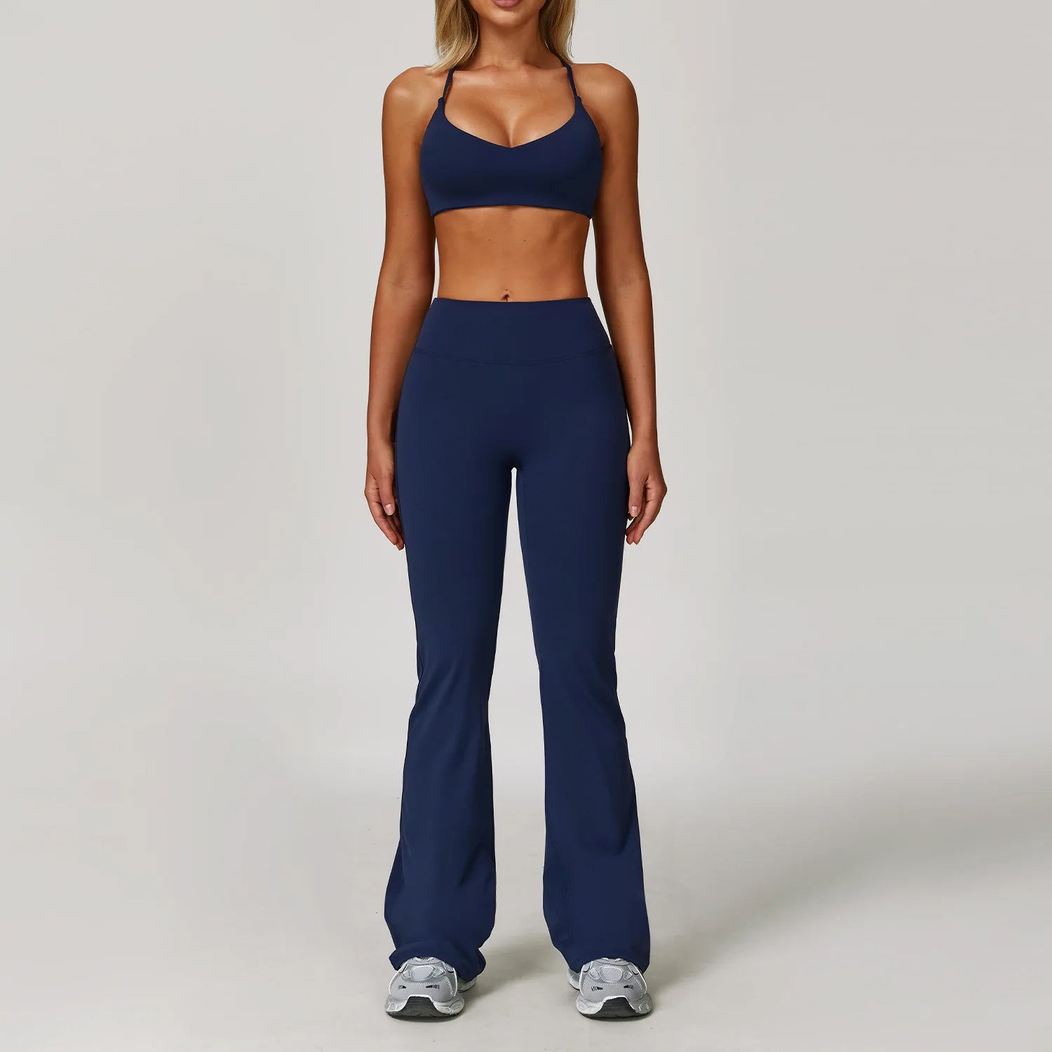 Yoga Suit 2/3PCS Women Tracksuit Sports Set Gym Set Running Workout Clothes Long Sleeve Sports Bra Athletic Wear Yoga Clothing