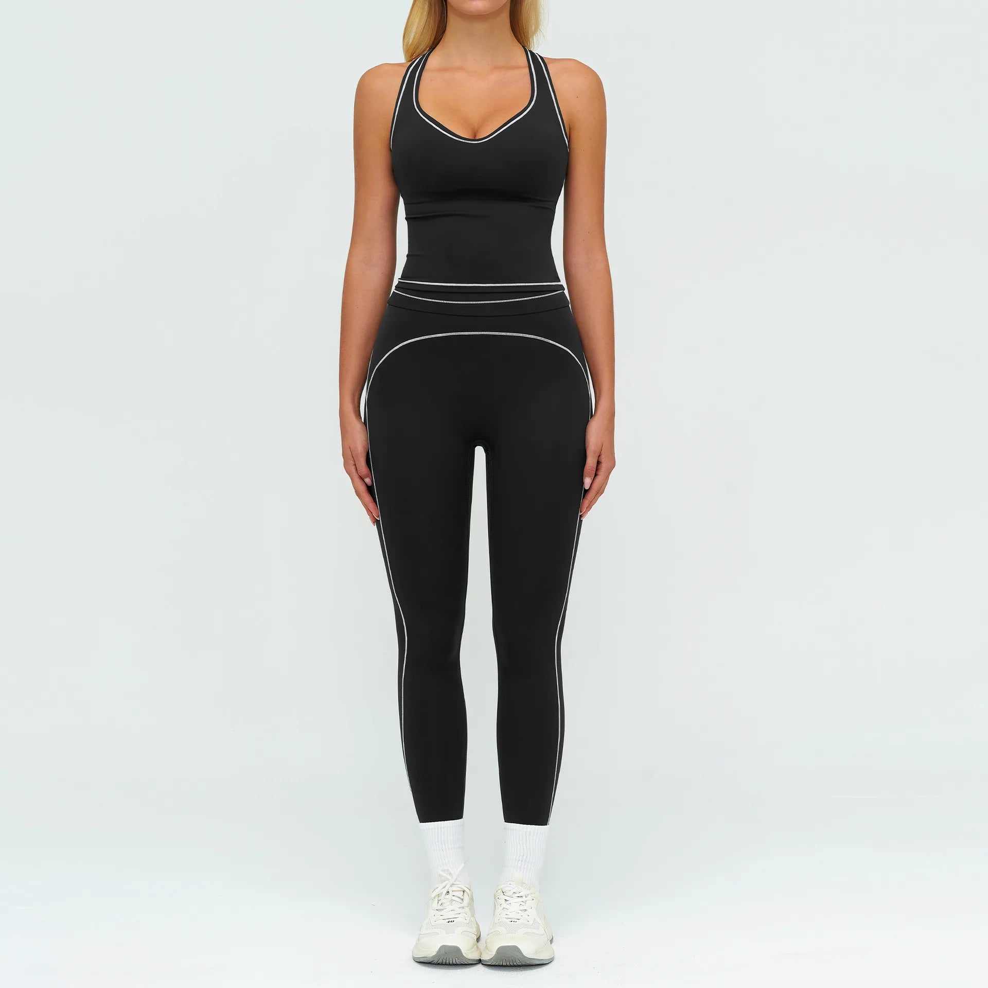 Yoga Suit 2PCS Sports Set Women Tracksuit Gym Outfits Running Workout Clothes Sportswear Sports Bra Athletic Wear Yoga Clothing