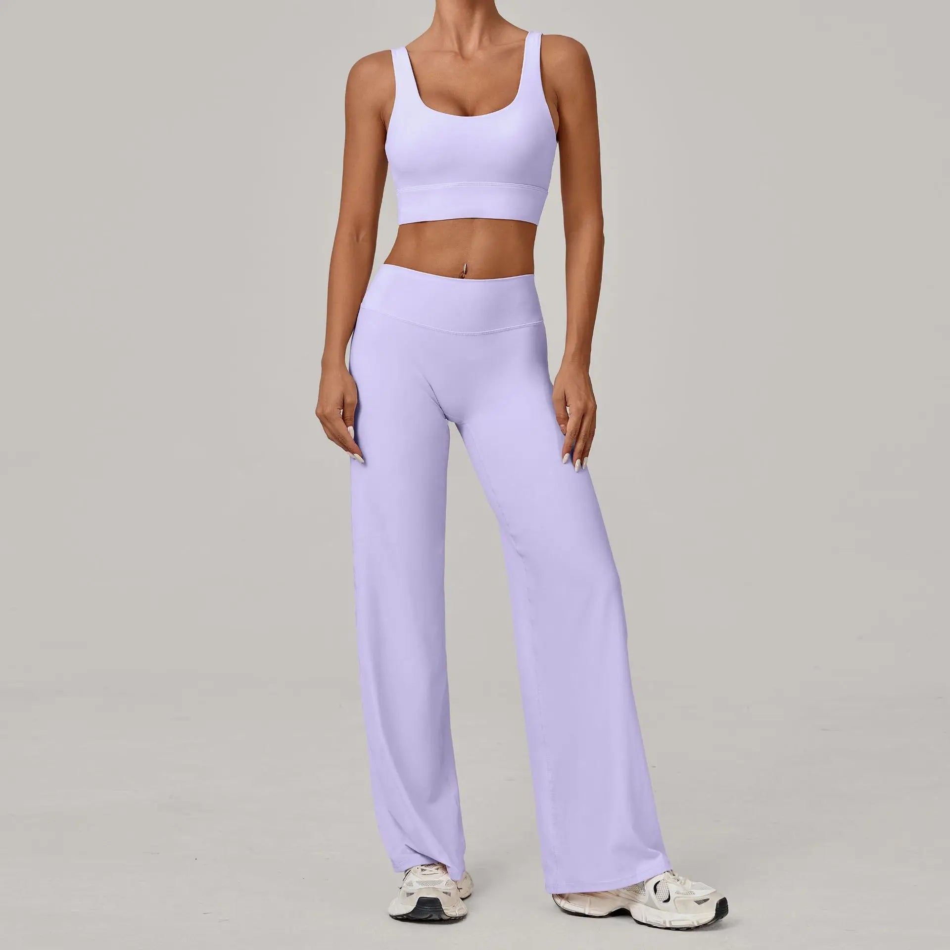 Women Tracksuit 2PCS Yoga Suit Sports Bra High Waist Leggings Sports Outfit Gym Set Push Up Fitness Workout Clothes Sportswear