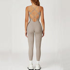 Gym Set Women Tracksuit Yoga Suit Sportswear Women Sports Jumpsuit Fitness Rompers Stretch Female Push Up Workout Suit Bodysuits