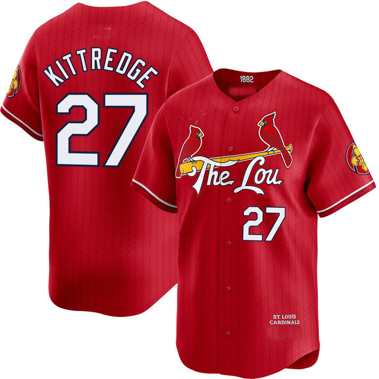St. Louis Cardinals #27 Andrew Kittredge City Connect Limited Jersey Baseball Jerseys