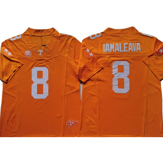 T.Volunteers #8 Nico Iamaleava Orange 2024 F.US.E Vapor Limited Stitched Football College Jersey