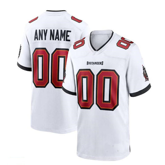 Custom TB.Buccaneers White Game Jersey Stitched Jersey American Football Jerseys