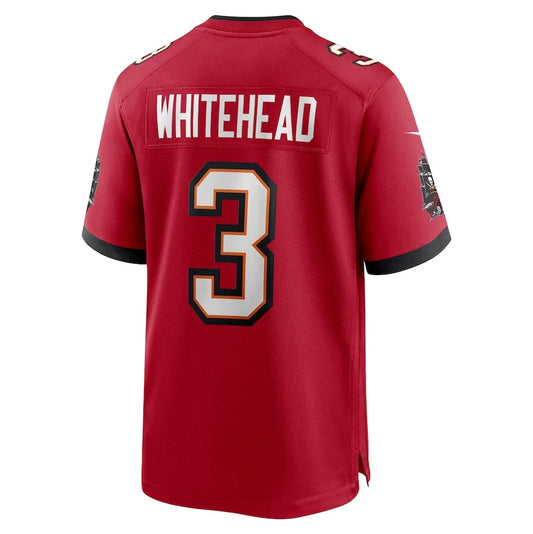 TB.Buccaneers #3 Jordan Whitehead Game Jersey - Red American Football Jerseys