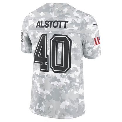 TB.Buccaneers #40 Mike Alstott Arctic Camo 2024 Salute to Service Retired Player Limited Stitched American Football Jerseys