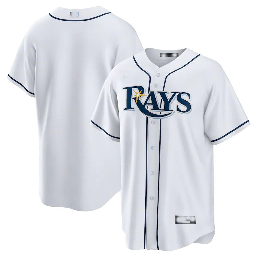 Tampa Bay Rays White Home Replica Team Jersey Baseball Jerseys