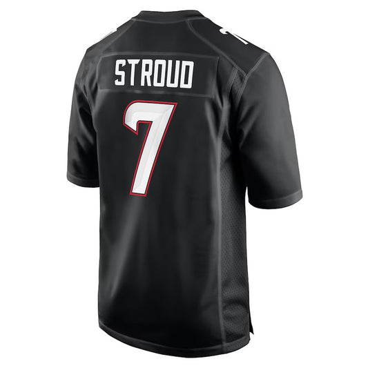 H.Texan #7 C.J. Stroud Carbon Black Fashion Vapor Limited Jersey Stitched American Football Jerseys