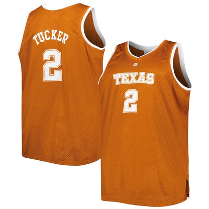 T.Longhorns #2 PJ Tucker Mitchell & Ness 2005-06 Big & Tall Swingman Jersey - Texas Orange American College Jerseys